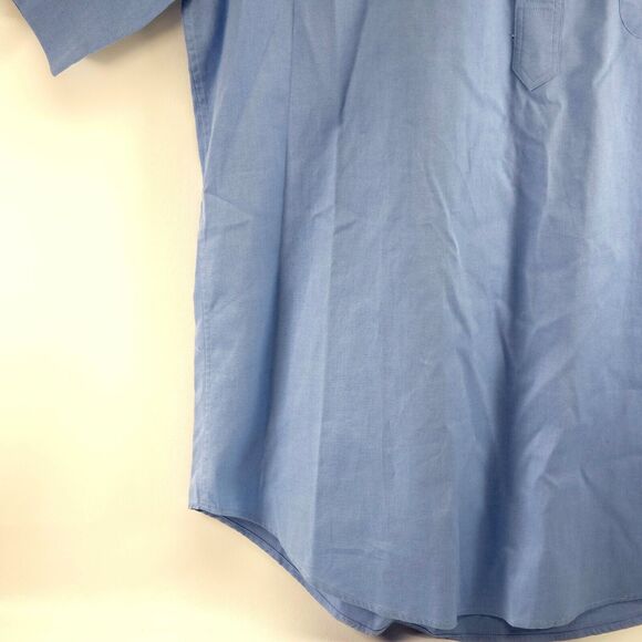 Peter Millar Med US Steel Button Down Comfort Polo Shirt Blue Country Club Golf - Picture 9 of 13